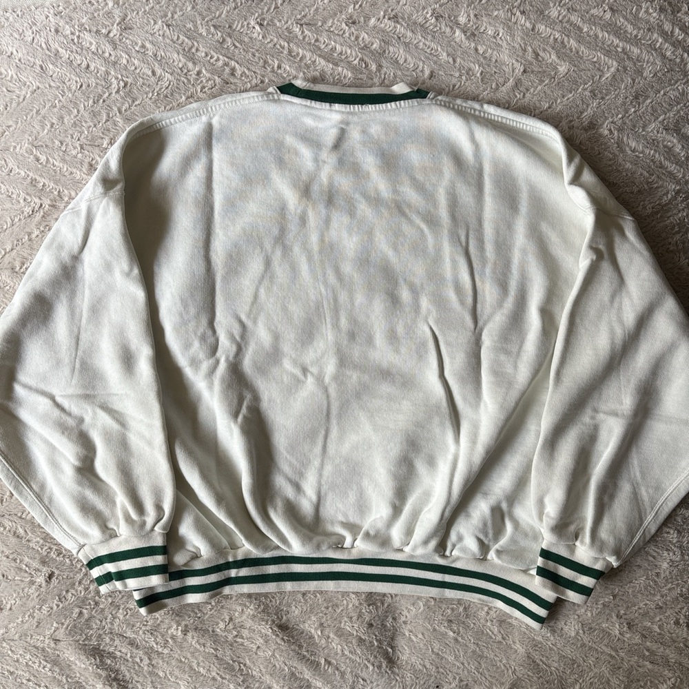 Polo Ralph Lauren Vintage Fleece Polo Sweatshirt in Nevis L - Picture 7 of 7